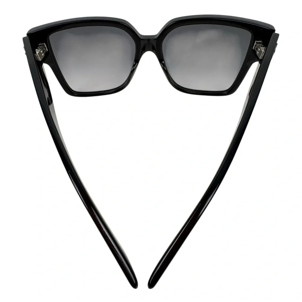 YSL - SAINT LAURENT Acetate Square SLM9 002 Sunglasses Black/Gray